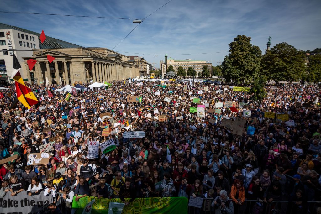 Kundgebung & Klimastreik in der Stuttgarter Innenstadt